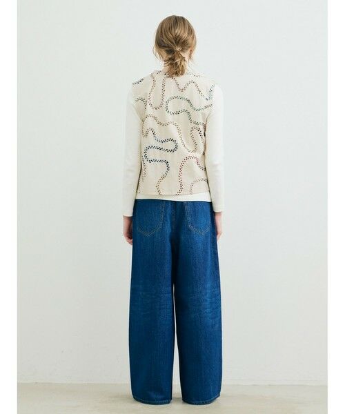 MARMARMAR / マーマーマー ベスト | MARMARMAR ハンド刺繍ベスト | 詳細11