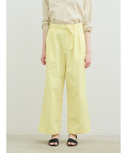 MARMARMAR / マーマーマー その他パンツ | MARMARMAR ドリルツータックトラウザーズ | 詳細6