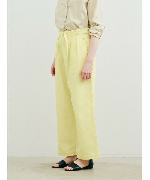 MARMARMAR / マーマーマー その他パンツ | MARMARMAR ドリルツータックトラウザーズ | 詳細7