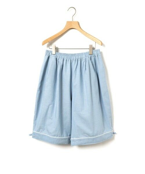 MARMARMAR / マーマーマー その他パンツ | MARMARMAR ドローストリングヘムショートパンツ(ブルー(color31))