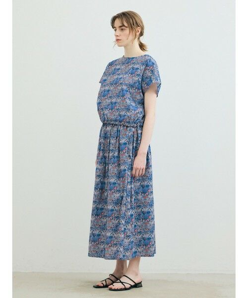 MARMARMAR / マーマーマー ミニ・ひざ丈スカート | MARMARMAR リバティプリントスカート | 詳細4