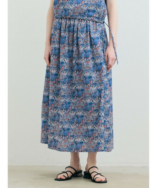 MARMARMAR / マーマーマー ミニ・ひざ丈スカート | MARMARMAR リバティプリントスカート | 詳細5