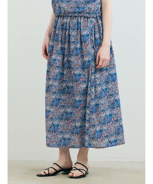 MARMARMAR / マーマーマー ミニ・ひざ丈スカート | MARMARMAR リバティプリントスカート | 詳細6