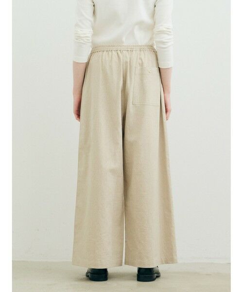 MARMARMAR / マーマーマー その他パンツ | MARMARMAR リネンブレンドワイドパンツ | 詳細15
