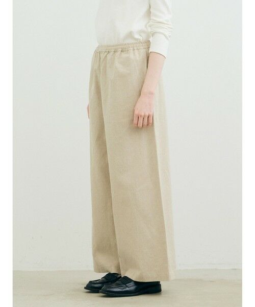 MARMARMAR / マーマーマー その他パンツ | MARMARMAR リネンブレンドワイドパンツ | 詳細13