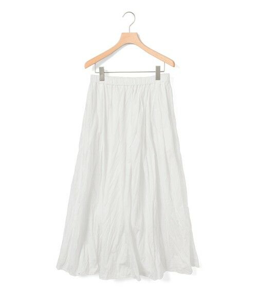 MARMARMAR / マーマーマー ミニ・ひざ丈スカート | MARMARMAR タックボリュームスカート（オフホワイト(color11)）