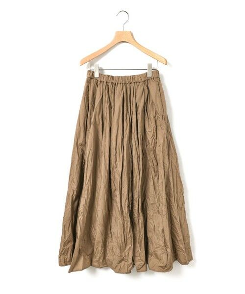 MARMARMAR / マーマーマー ミニ・ひざ丈スカート | MARMARMAR タックボリュームスカート（ベージュ(color20)）