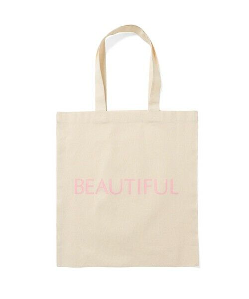 MARMARMAR / マーマーマー トートバッグ | MARMARMAR プリントトートバッグ(BEAUTIFUL) | 詳細1