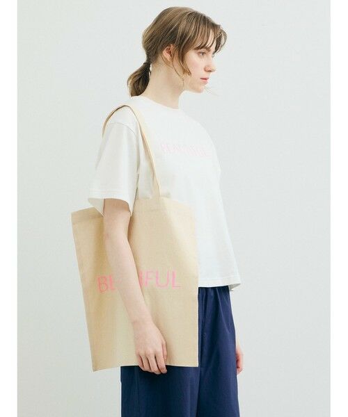 MARMARMAR / マーマーマー トートバッグ | MARMARMAR プリントトートバッグ(BEAUTIFUL) | 詳細3