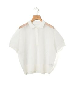 MARMARMAR / マーマーマー ニット・セーター | MARMARMAR レースニットポロ