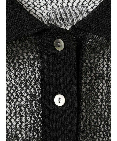 MARMARMAR / マーマーマー ニット・セーター | MARMARMAR レースニットポロ | 詳細2