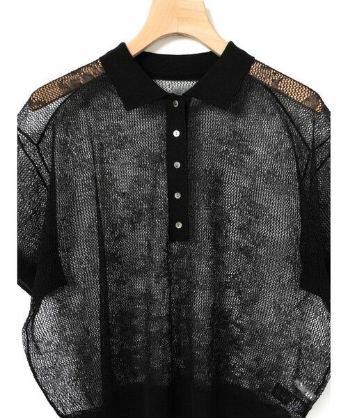 MARMARMAR / マーマーマー ニット・セーター | MARMARMAR レースニットポロ | 詳細3