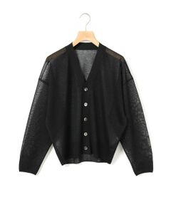 MARMARMAR / マーマーマー カーディガン・ボレロ | MARMARMAR シアーニットカーディガン