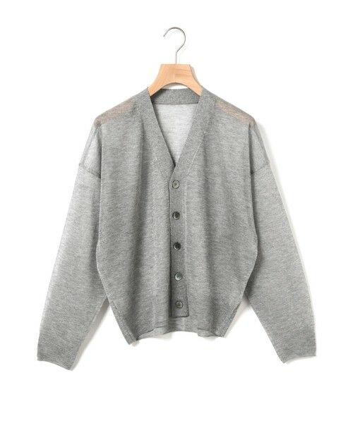 MARMARMAR / マーマーマー カーディガン・ボレロ | MARMARMAR シアーニットカーディガン（グレー(color91)）