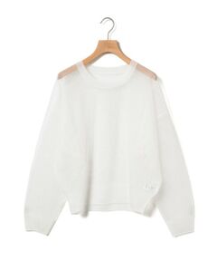 MARMARMAR / マーマーマー ニット・セーター | MARMARMAR メッシュニットプルオーバー