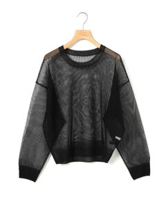 MARMARMAR / マーマーマー ニット・セーター | MARMARMAR メッシュニットプルオーバー