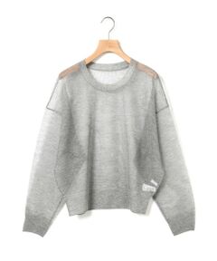 MARMARMAR / マーマーマー ニット・セーター | MARMARMAR メッシュニットプルオーバー