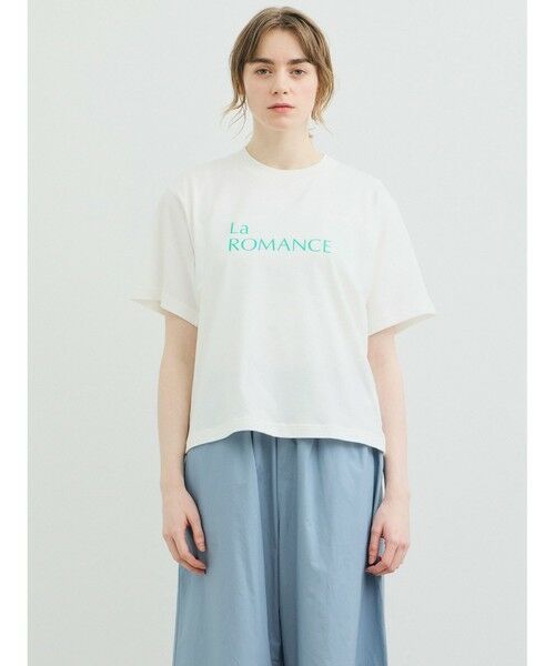 MARMARMAR / マーマーマー Tシャツ | MARMARMAR プリントTシャツ(La ROMANCE) | 詳細6