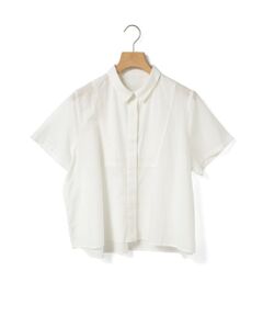 MARMARMAR / マーマーマー シャツ・ブラウス | MARMARMAR ハンドステッチショートシャツ