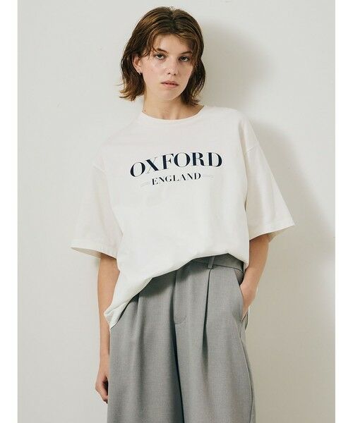 MARMARMAR / マーマーマー Tシャツ | MARMARMAR プリントTシャツ(oxford) | 詳細9
