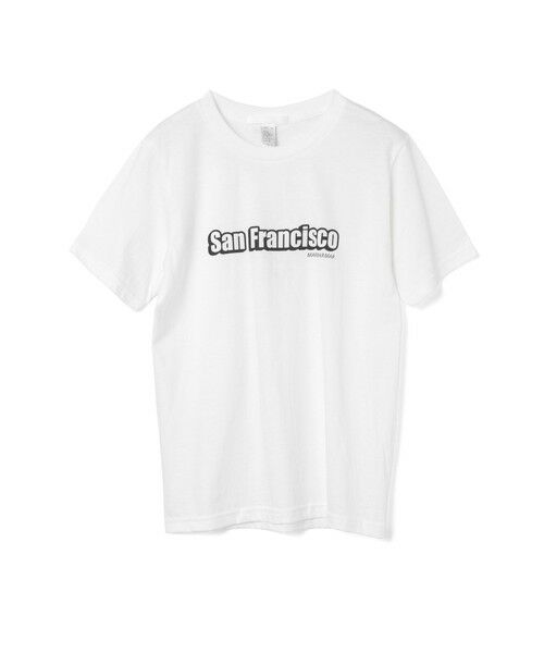 MARMARMAR / マーマーマー Tシャツ | MARMARMAR プリントT (san francisco)(ホワイト×ブラック(color10))
