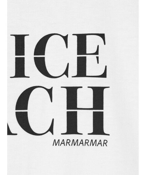 MARMARMAR / マーマーマー Tシャツ | MARMARMAR プリントT (VENICE) | 詳細10