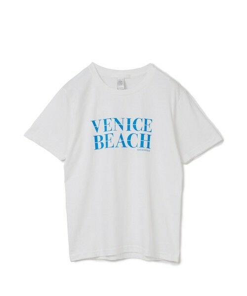 MARMARMAR / マーマーマー Tシャツ | MARMARMAR プリントT (VENICE)（ホワイト×ブルー(color10A)）