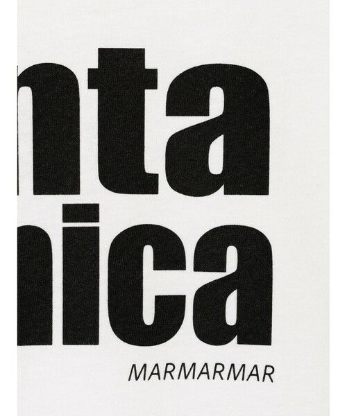 MARMARMAR / マーマーマー Tシャツ | MARMARMAR プリントT (santa monica) | 詳細7