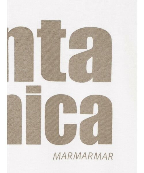 MARMARMAR / マーマーマー Tシャツ | MARMARMAR プリントT (santa monica) | 詳細9