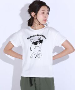 ポッピープリント天竺Tシャツ