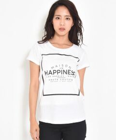 【HAPPINESS】プリントＴシャツ