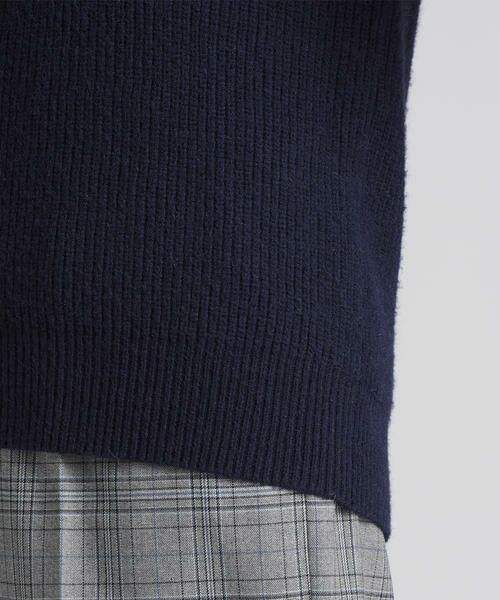 MAYSON GREY / メイソングレイ ニット・セーター | 袖配色タートルニット | 詳細7
