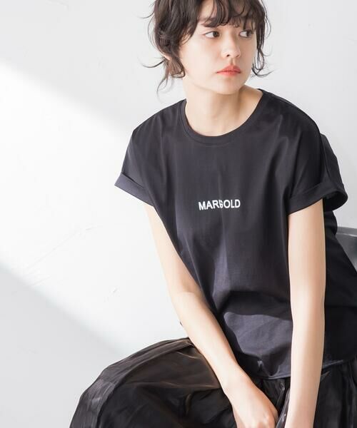 MAYSON GREY / メイソングレイ Tシャツ | MARIGOLDロゴTシャツ≪洗濯機で洗える≫ | 詳細10