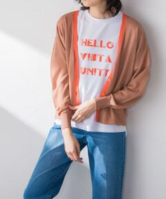 【socolla】HELLOロゴTシャツ≪手洗い可能≫