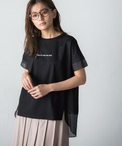 シアードッキングロゴTシャツ≪洗濯機で洗える≫