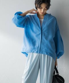 MAYSON GREY / メイソングレイ シャツ・ブラウス | 【2023SS叶えるシャツ】バルーンスリーブシャツジャケット≪洗濯機で洗える≫