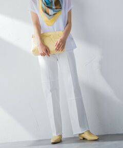 MAYSON GREY / メイソングレイ デニムパンツ | 【socolla】パッチワークフリンジデニムパンツ≪洗濯機で洗える≫