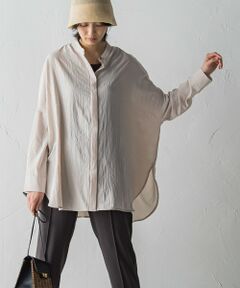 MAYSON GREY / メイソングレイ シャツ・ブラウス | ドルマンオーバーシャツ≪洗濯機で洗える≫