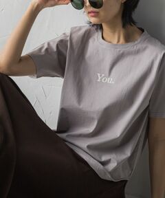 YouロゴTシャツ≪洗濯機で洗える≫