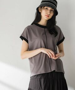 MAYSON GREY / メイソングレイ カットソー | バイカラーフレンチプルオーバー≪洗濯機で洗える≫