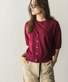 MAYSON GREY / メイソングレイ ニット・セーター | スターインターシャニットカーディガン≪手洗い可能/アンサンブル対応≫