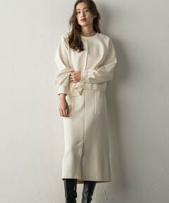 MAYSON GREY / メイソングレイ ミニ・ひざ丈スカート | 【2023AW】Aラインベイカーダンボールスカート≪セットアップ対応/洗濯機で洗える≫