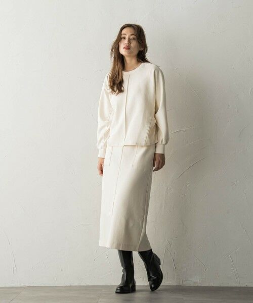 MAYSON GREY / メイソングレイ ミニ・ひざ丈スカート | 【2023AW】Aラインベイカーダンボールスカート≪セットアップ対応/洗濯機で洗える≫ | 詳細10