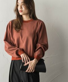 MAYSON GREY / メイソングレイ ニット・セーター | 軽量ニット前後2WAY配色プルオーバー≪洗濯機で洗える≫