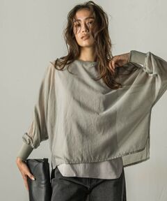 MAYSON GREY / メイソングレイ シャツ・ブラウス | シアーレーヤードブラウスプルオーバー≪手洗い可能≫