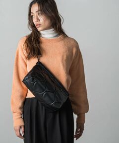 MAYSON GREY / メイソングレイ ニット・セーター | フェザーヤーンWフェイスショートニットプルオーバー≪手洗い可能≫