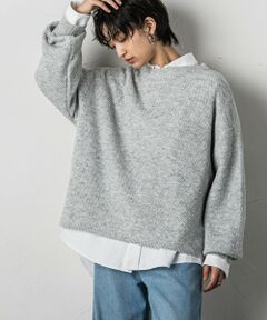 MAYSON GREY / メイソングレイ ニット・セーター | スパンコールラメニットプルオーバー