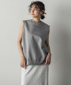 MAYSON GREY / メイソングレイ カットソー | スウェットルーズベスト≪洗濯機で洗える≫