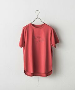 ハンドメッセージロゴTシャツ≪洗濯機で洗える≫