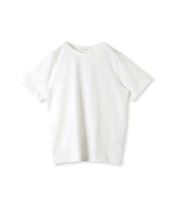 配色ステッチコンパクトTシャツ≪洗濯機で洗える≫